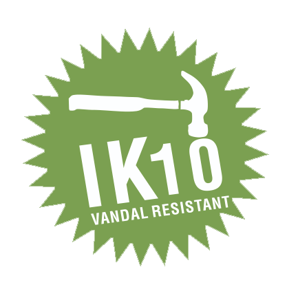 Résistance au vandalisme IK10