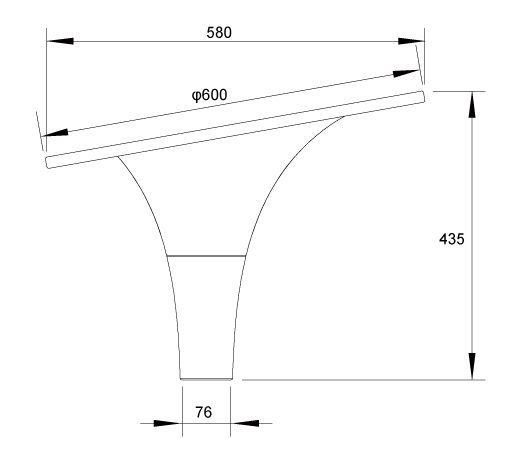 Dimensions tête ATHENA