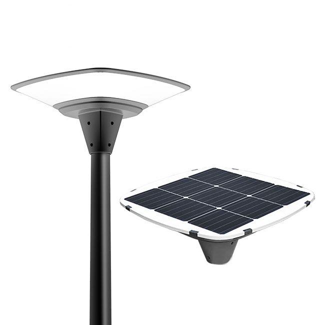 Lampe PALLAS QUAD pour poteau 3 à 5m, éclairage parcs, jardins, rues et parkings